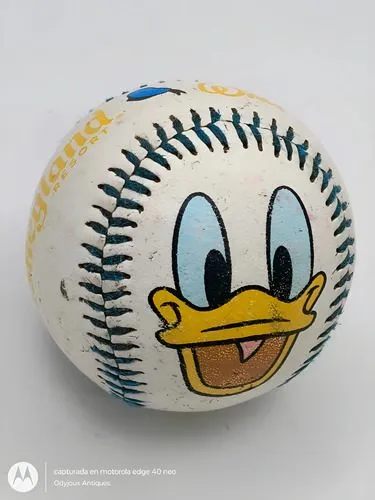 Pelota Baseball Pato Donald Disneyland Resort Disney 90's