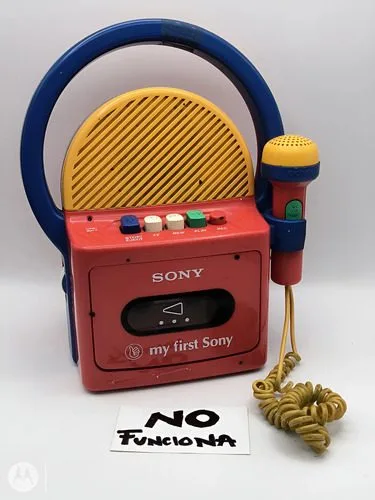 Grabadora Vintage My First Sony Tcm-4300 Retro 80's No Sirve — Audio vintage, años 80s