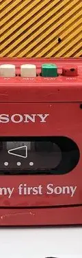 Grabadora Vintage My First Sony Tcm-4300 Retro 80's No Sirve — Audio vintage, años 80s (foto 3)