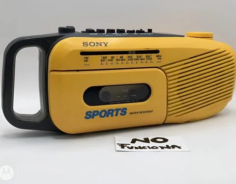 Radio Grabadora Sony Sports Cfm-101 No Funciona Reparar/pz