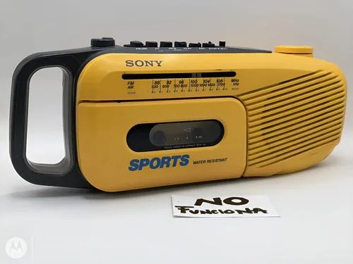 Radio Grabadora Sony Sports Cfm-101 No Funciona Reparar/pz — Audio vintage, años 80s