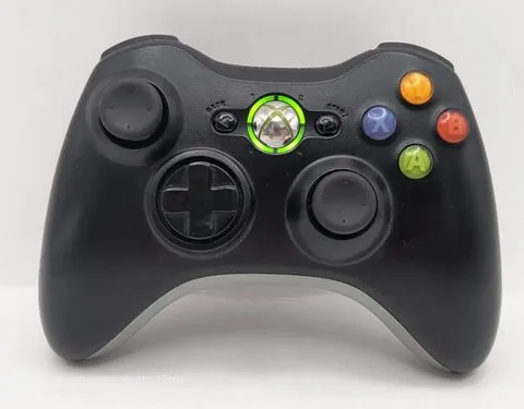 Control Inalambrico Para Xbox 360 Microsoft Negro Original Negro