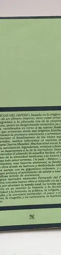 Noticias Del Imperio Fernando Del Paso Ed. Diana 1987