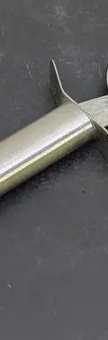 Cortador Rueda Para Pizza De Acero Inoxidable De Lujo Plateado — vintage México