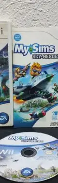 My Sims Sky Heroes Nintendo Wii Completo Original — Gaming vintage, años NOW