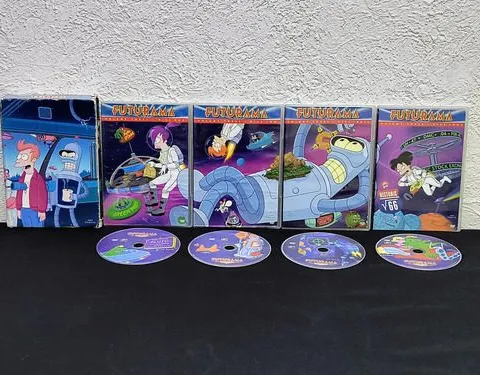 Dvd Serie Futurama 3ra Temporada Completa 4-pack Original