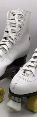 Patines Chicago Pro Star Vintage Cuádruples 70's Talla 10us L 57 Mm Blanco