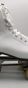 Patines Chicago Pro Star Vintage Cuádruples 70's Talla 10us L 57 Mm Blanco