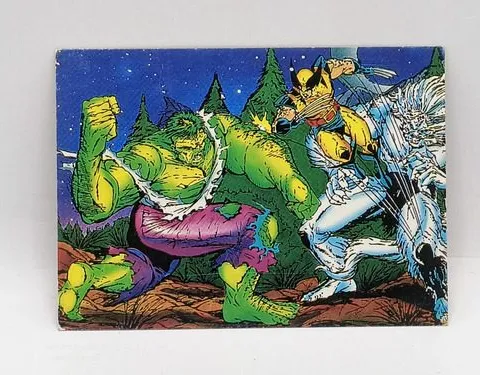 Tarjeta First Defeat #27 Wolverine From Then Til Now 1992