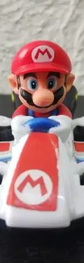 Figura Vehículo Mario Kart Mcdonald's 2022 7cm Original  Blanco — Coleccionables vintage, años NOW (foto 2)