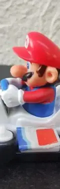 Figura Vehículo Mario Kart Mcdonald's 2022 7cm Original  Blanco — Coleccionables vintage, años NOW (foto 3)