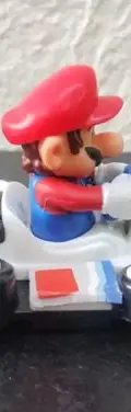 Figura Vehículo Mario Kart Mcdonald's 2022 7cm Original  Blanco — Coleccionables vintage, años NOW (foto 5)