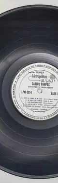 Disco Lp Carlos Campos Y Su Orquesta Los Fabulosos 20's — Audio vintage, años 50s (foto 4)
