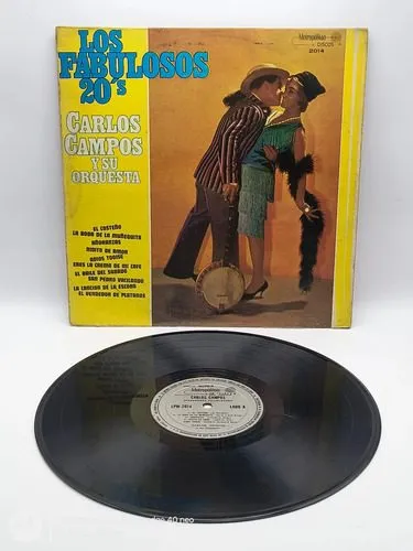 Disco Lp Carlos Campos Y Su Orquesta Los Fabulosos 20's