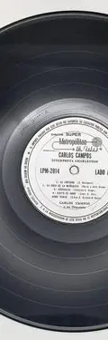 Disco Lp Carlos Campos Y Su Orquesta Los Fabulosos 20's — Audio vintage, años 50s (foto 5)
