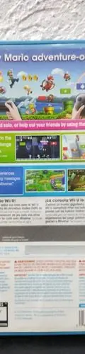 New Super Mario Bros. U Nintendo Wii U Original Usado — Gaming vintage, años NOW (foto 2)