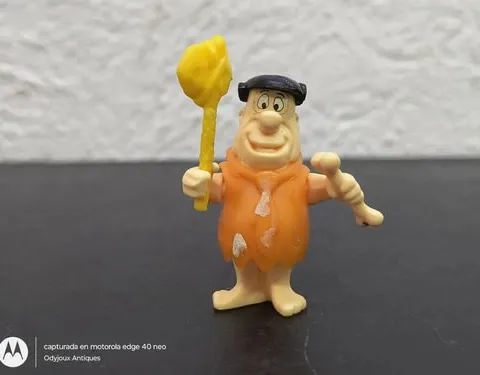 Figura Pedro Picapiedra Ferrero Kinder 90's Vintage