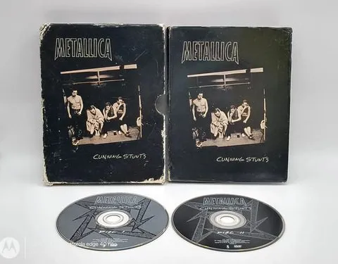 Dvd Metallica Cunning Stunts 2pack Warner 1998 Usa Original Edición Limitada
