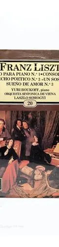 Disco Lp Los Grandes Compositores Salvat Franz Liszt #20 Estándar — Audio vintage, años 90s