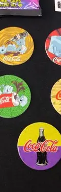 Tazos Coca Cola 5-pack Sobre Abierto Retro 1995 Original #3 — Coleccionables vintage, años 90s (foto 3)