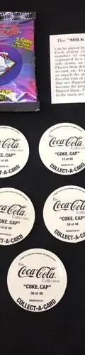 Tazos Coca Cola 5-pack Sobre Abierto Retro 1995 Original #3 — Coleccionables vintage, años 90s (foto 4)