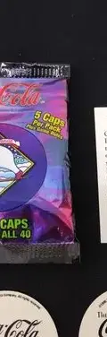 Tazos Coca Cola 5-pack Sobre Abierto Retro 1995 Original #3 — Coleccionables vintage, años 90s (foto 6)