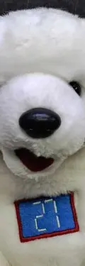 Peluche Oso Polar Bebe 27 Coca Cola El Tesoro De La Navidad Blanco — Coleccionables vintage, años 90s (foto 3)