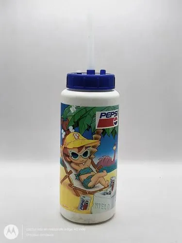 Pepsilindro Picapiedra Peebles Vintage De Colección 90's Peebles Picapiedra