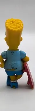 Lote Figuras De Los Simpsons Sonrics 1994 Retro 3-pack — Coleccionables vintage, años 90s (foto 3)