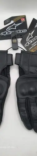 Guantes Para Moto Alpinestars Gareth Negro De Piel Talla M M