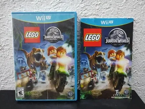 Jurassic World Lego Nintendo Wii U Solo Caja Y Manual — Gaming vintage, años NOW