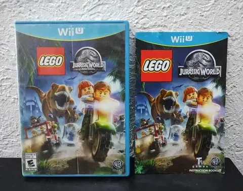 Jurassic World Lego Nintendo Wii U Solo Caja Y Manual