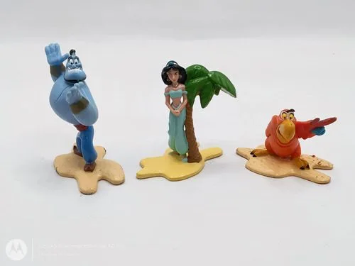 Lote Figuras Aladdin Kelogg's Disney 3pz Retro De Los 90's — Coleccionables vintage, años 90s