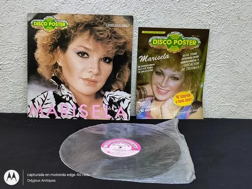 Disco Lp Vinilo Marisela - Disco Póster Melody 1986 México Edición Limitada — Audio vintage, años 80s