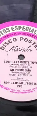 Disco Lp Vinilo Marisela - Disco Póster Melody 1986 México Edición Limitada — Audio vintage, años 80s (foto 7)