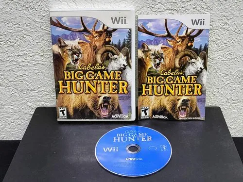 Cabela's Big Game Hunter Para Nintendo Wii Activision Orig — Gaming vintage, años NOW