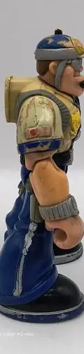 Policía Fisher P. Rescue Heroes Night Patrol Sergeant Mattel — Coleccionables vintage, años 90s (foto 3)
