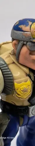 Policía Fisher P. Rescue Heroes Night Patrol Sergeant Mattel — Coleccionables vintage, años 90s (foto 7)