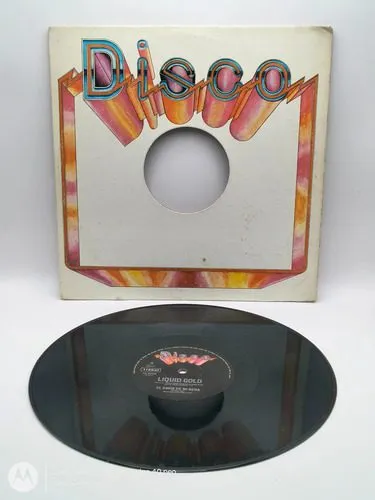 Disco Lp Acetato Liquid Gold El Amor De Mi Nena Musart 1979 Estándar