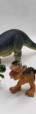 Lote Mini Dinosaurios De Juguete Plástico Surtidos Retro 4pz — Coleccionables vintage