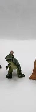 Lote Mini Dinosaurios De Juguete Plástico Surtidos Retro 4pz — Coleccionables vintage (foto 3)