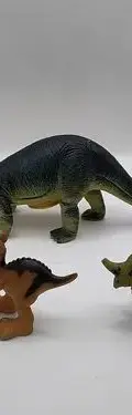 Lote Mini Dinosaurios De Juguete Plástico Surtidos Retro 4pz — Coleccionables vintage (foto 5)