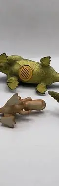 Lote Mini Dinosaurios De Juguete Plástico Surtidos Retro 4pz — Coleccionables vintage (foto 7)