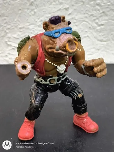 Figura Bebop Tmnt Playmates 1988 Vintage Incompleto Orignal — Coleccionables vintage, años 80s