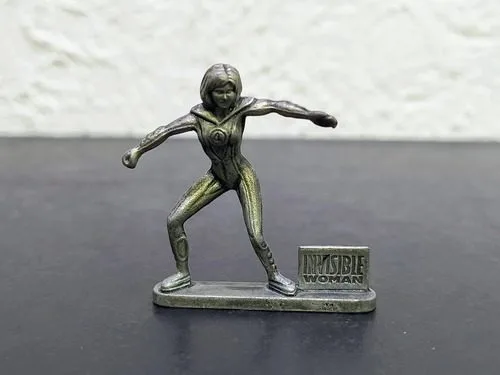Figura Metálica Invisible Woman Bimbo Marvel Promo 2007 — Coleccionables vintage, años NOW