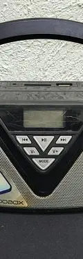 Bocina I-qboox Mod Iq1000 Radio Usb Sd Para Reparar O Piezas Negro Con Gris — Audio vintage, años NOW (foto 3)