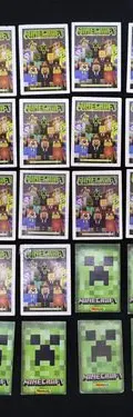 Set Lote De Tarjetas Cartas Minecraft De Colección 185-pack — Coleccionables vintage, años NOW (foto 4)