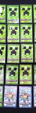 Set Lote De Tarjetas Cartas Minecraft De Colección 185-pack — Coleccionables vintage, años NOW (foto 6)