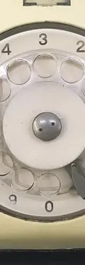 Teléfono Antiguo De Disco Indetel México 70's No Funciona Beige — Tech vintage, años 70s (foto 2)