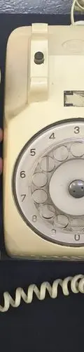 Teléfono Antiguo De Disco Indetel México 70's No Funciona Beige — Tech vintage, años 70s (foto 4)